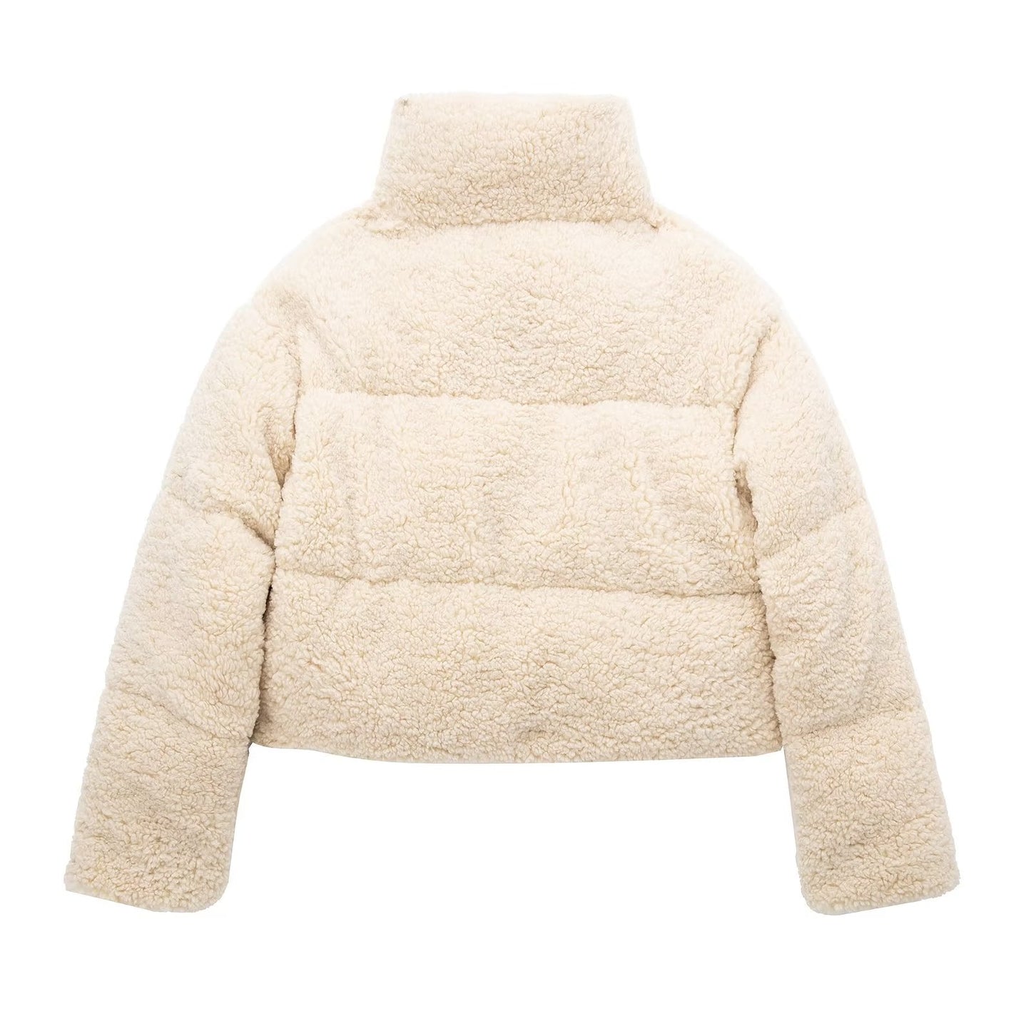 Gracy - Elegante Fluffy Fleece Winterjas voor Vrouwen