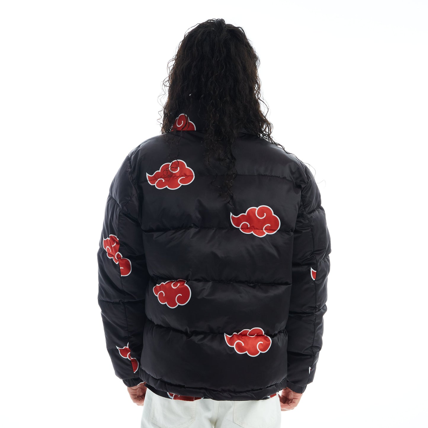 ITACHI™ - SHIPPUDEN AKATSUKI PUFFER JACKET (BLACK)