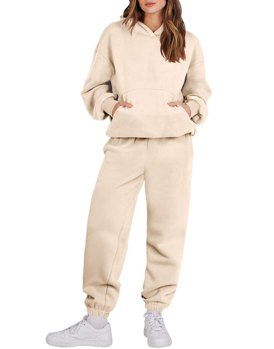 Assunta - Casual Chic Hoodie en Joggers Set voor Vrouwen