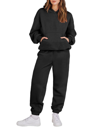 Assunta - Casual Chic Hoodie en Joggers Set voor Vrouwen