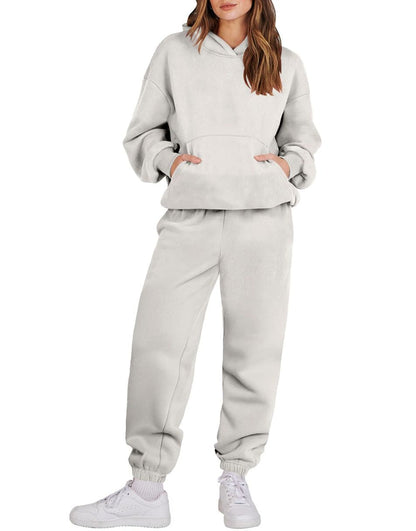 Assunta - Casual Chic Hoodie en Joggers Set voor Vrouwen