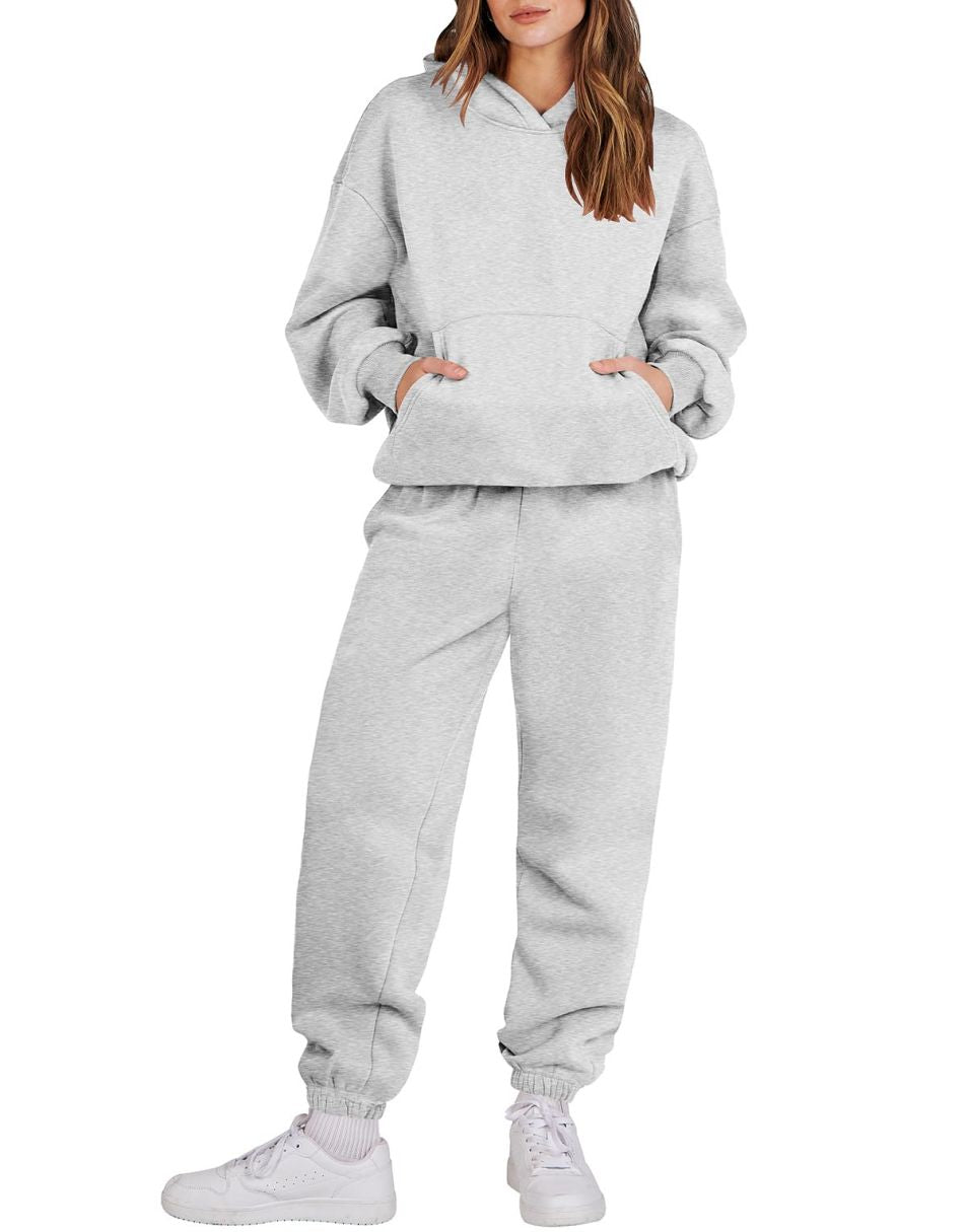 Assunta - Casual Chic Hoodie en Joggers Set voor Vrouwen