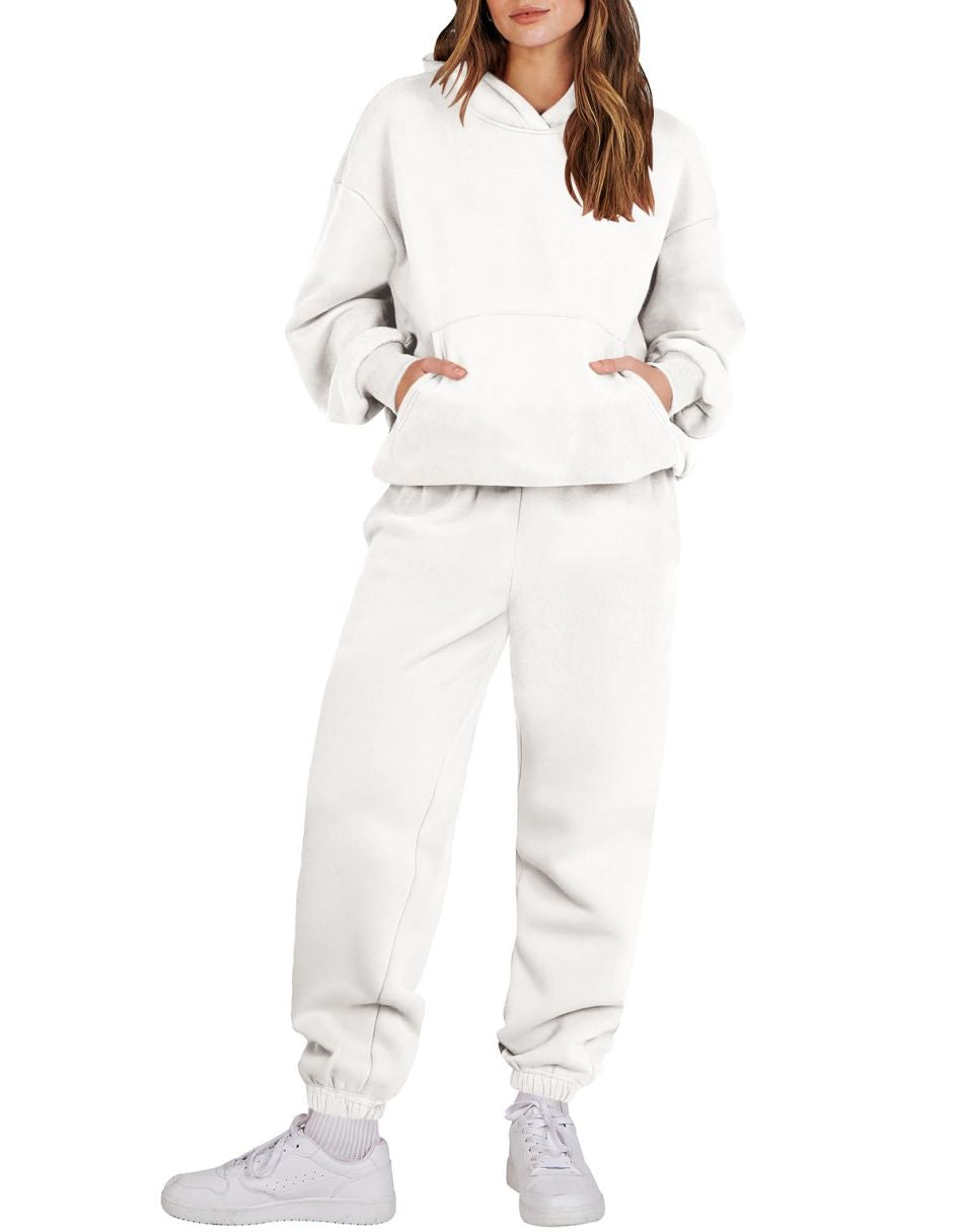 Assunta - Casual Chic Hoodie en Joggers Set voor Vrouwen