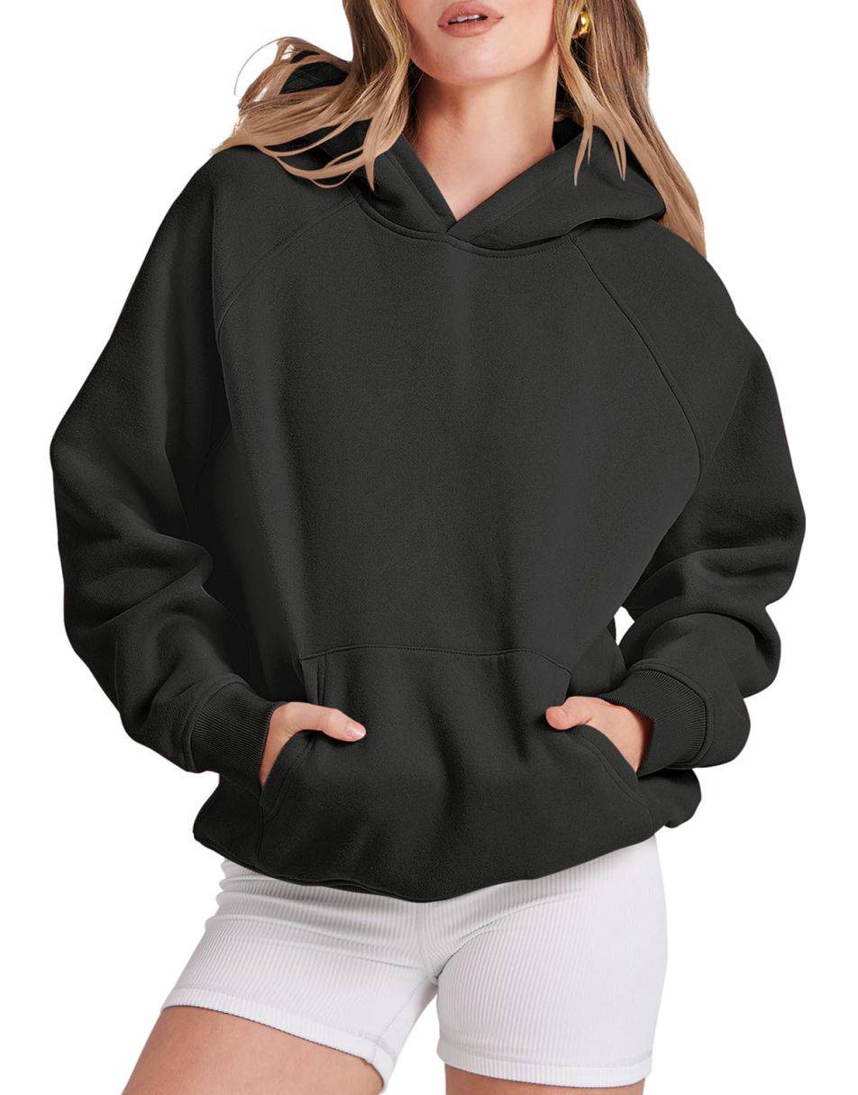 Marian - Gezellige Fleece Oversized Hoodie voor Vrouwen