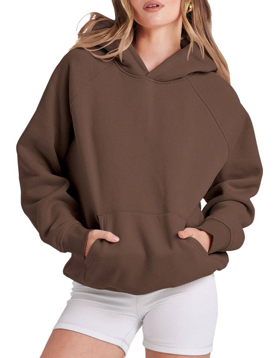 Marian - Gezellige Fleece Oversized Hoodie voor Vrouwen