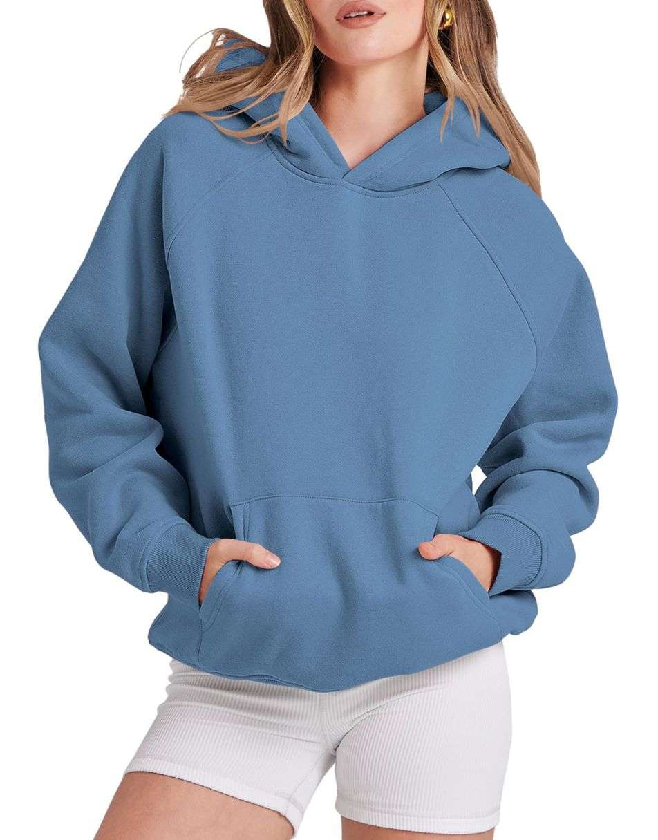 Marian - Gezellige Fleece Oversized Hoodie voor Vrouwen