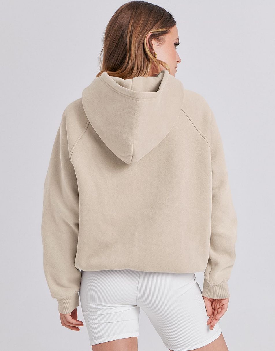 Marian - Gezellige Fleece Oversized Hoodie voor Vrouwen