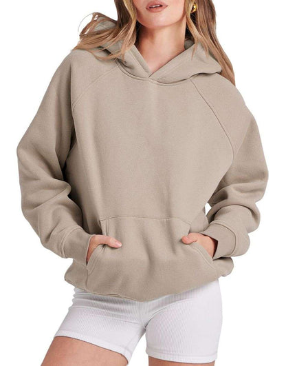 Marian - Gezellige Fleece Oversized Hoodie voor Vrouwen