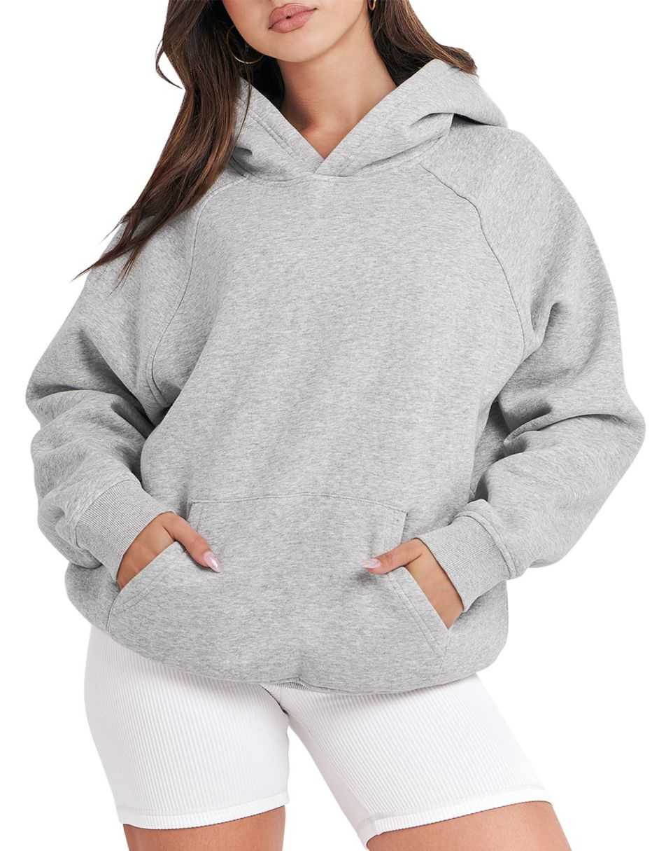 Marian - Gezellige Fleece Oversized Hoodie voor Vrouwen