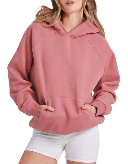 Marian - Gezellige Fleece Oversized Hoodie voor Vrouwen