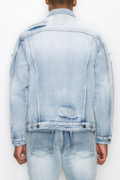 Smooth Diamond Denim Jacket