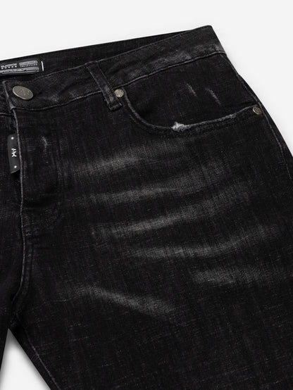 Slim Denim Jeans | Black - Washed