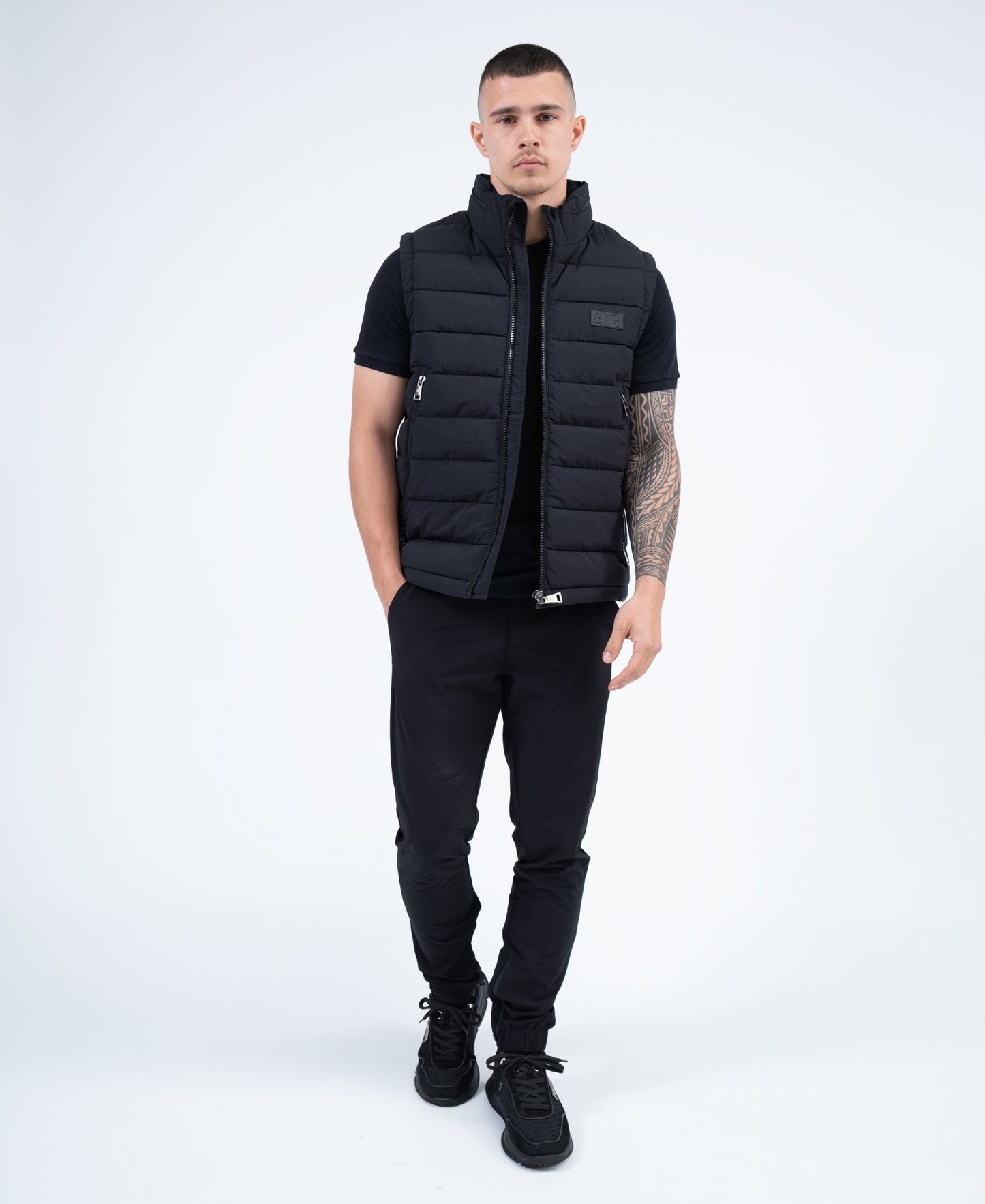 Platinum Bodywarmer | Jet Black