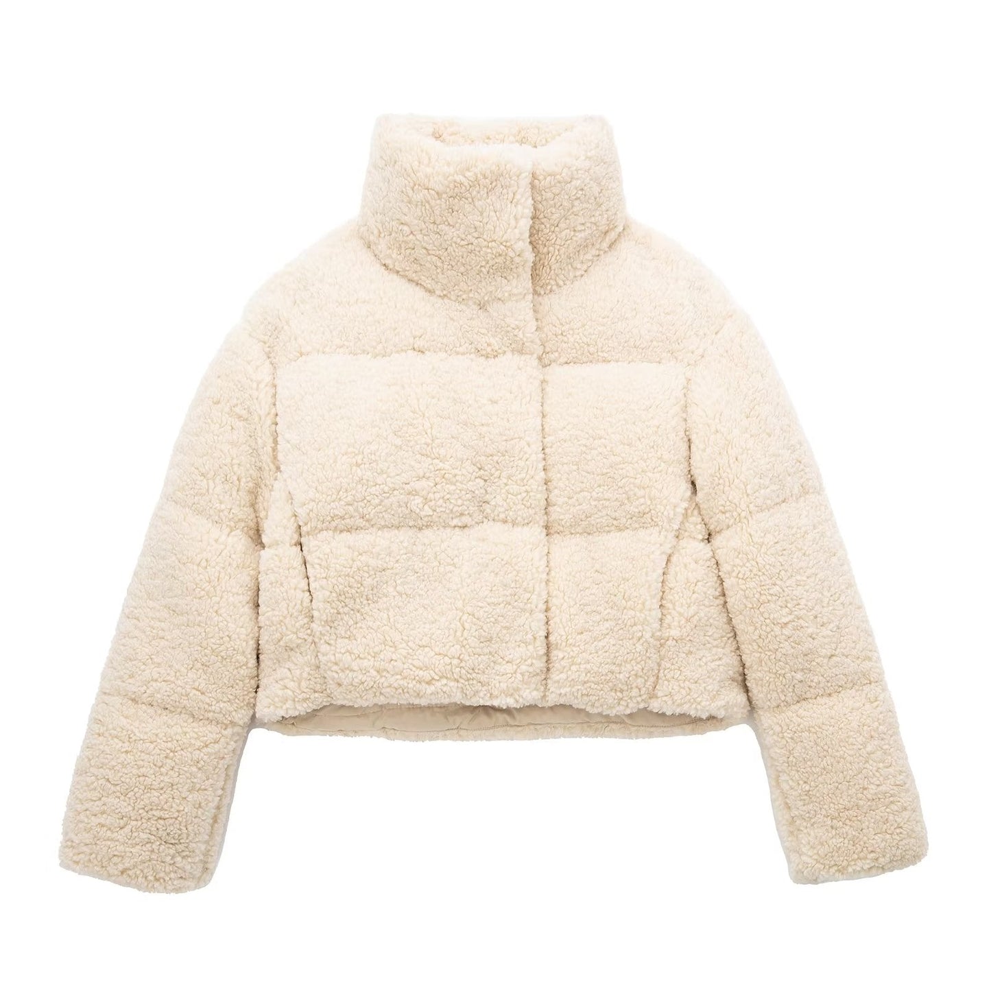 Gracy - Elegante Fluffy Fleece Winterjas voor Vrouwen