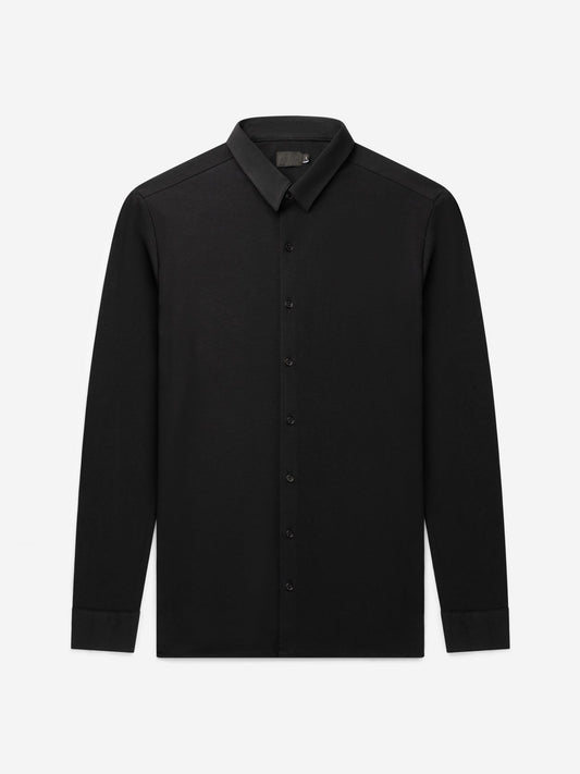 Slim-Fit Shirt | Jet Black