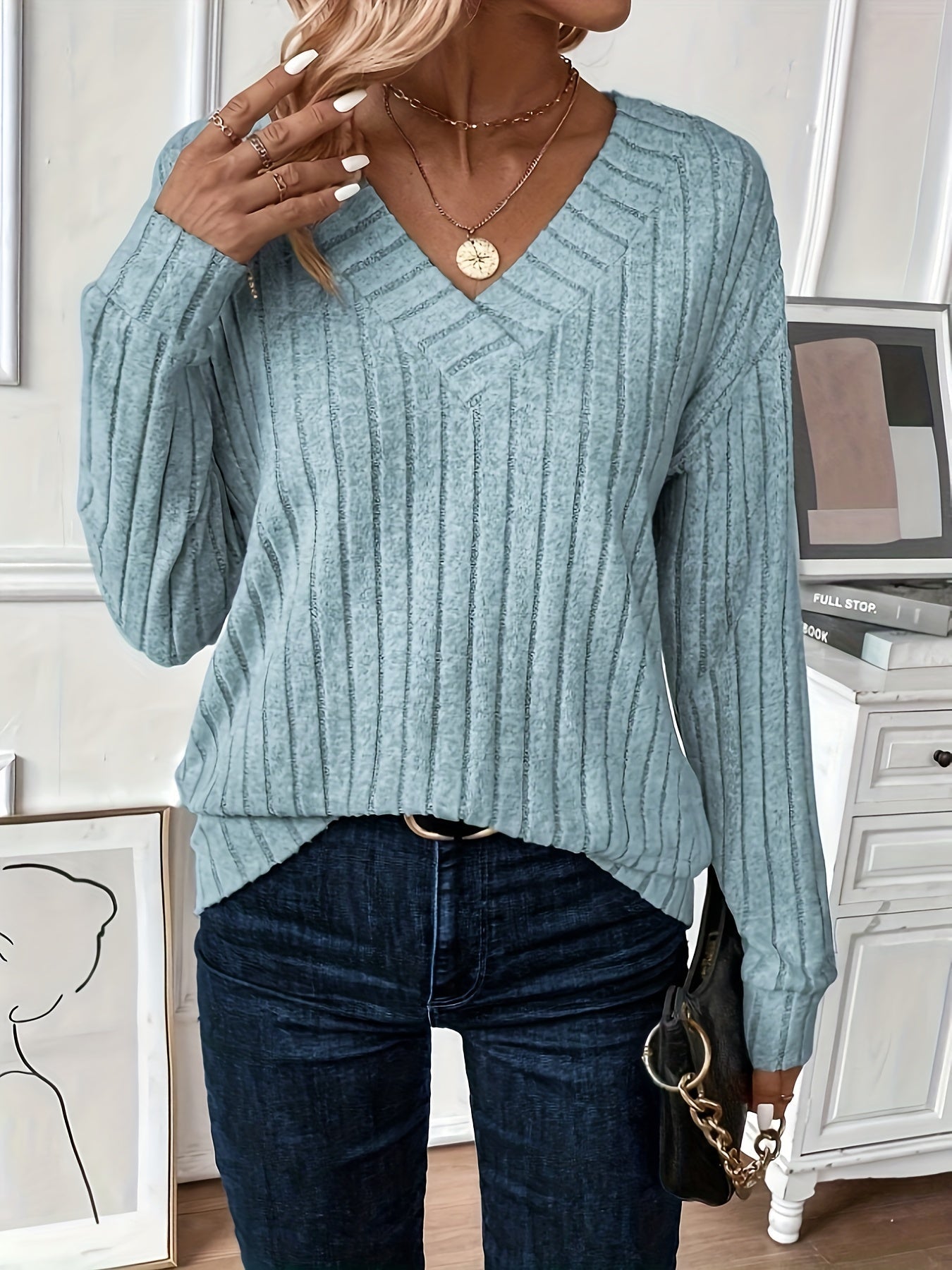 Darcy - Stijlvolle Casual Herfst Lange Mouw Sweater voor Vrouwen