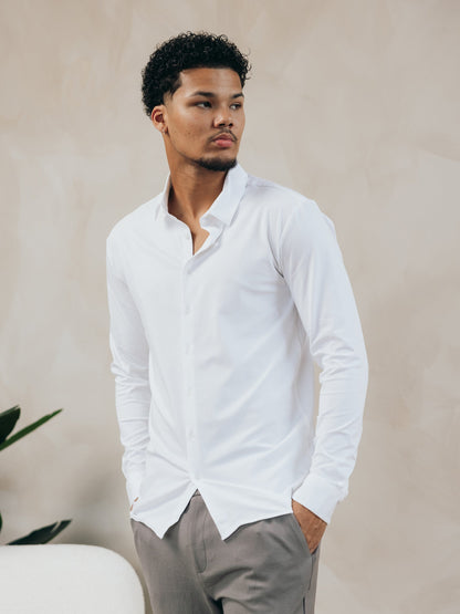 Slim-Fit Shirt | Bright White